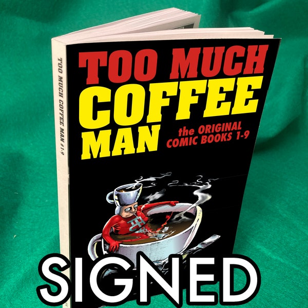 Too Much Coffee Man - Etsy