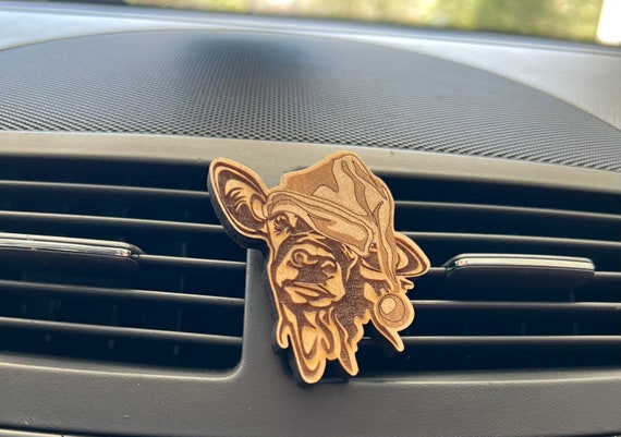 Wooden 2024 car ornaments