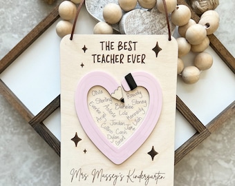 Personalized Teacher's Class Gift | End of Year Class Gift | Teacher Appreciation Gift | Students names | Unique Gifts For Teachers