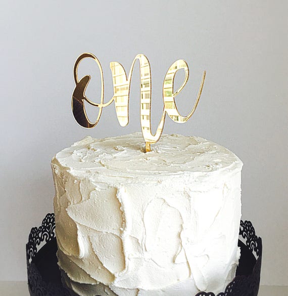 first birthday cake topper