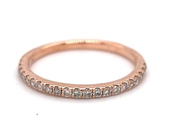 Rose Gold Diamond wedding ring