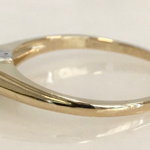 Beautiful 14k Yellow Vintage Diamond Engagement Ring | Etsy