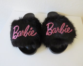 barbie slippers