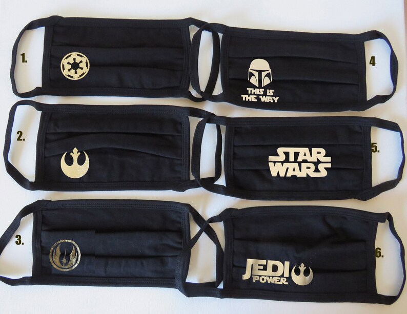 Jedi Order Star Wars face mask/Star Wars Face mask Reusable | Etsy