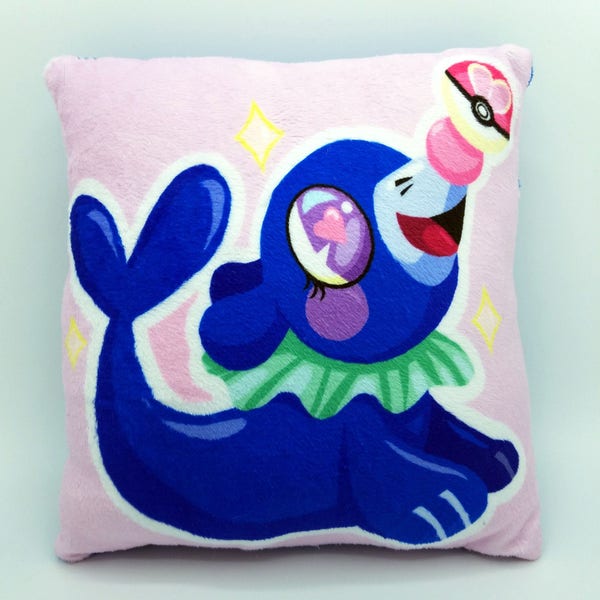 Almofada de pelúcia Popplio Pokémon Sun e Moon Water Starter