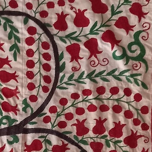 Suzani Wall Hanging or table decor cloth