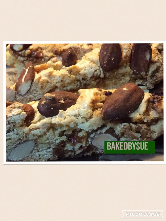 Artisan Chocolate Chip Almond Biscotti, Self Care Gift Box, Spa Set