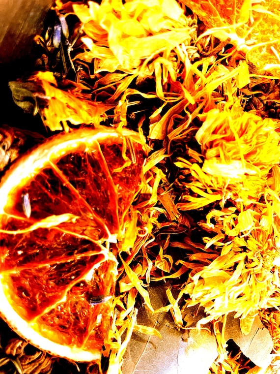 Autumn Care Floral, Fruit & Herb Blend | Aromatherapy Potpourri, Foot Soak, Soap