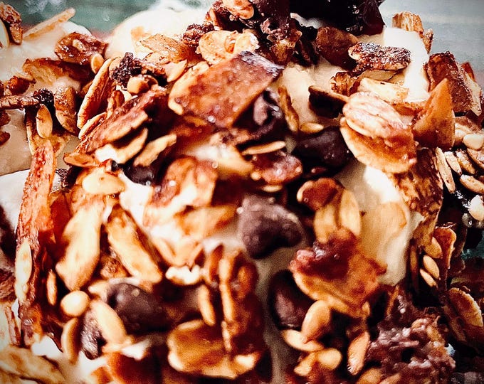 Granola - Almond with Chocolate or Cranberries (hand-crafted)