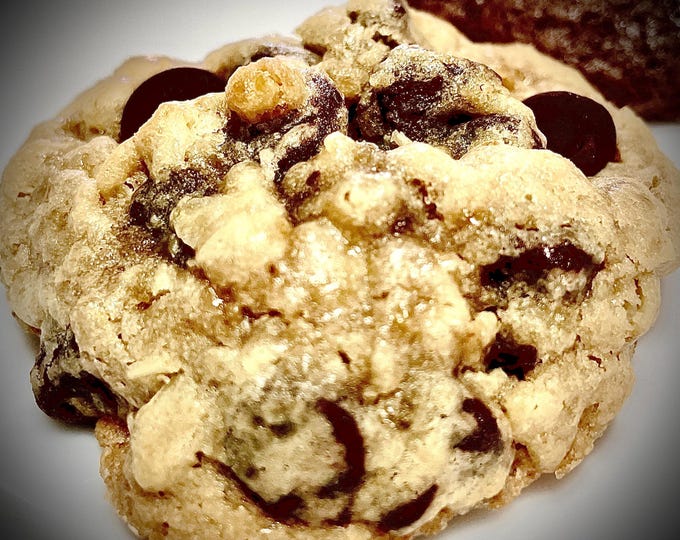 Self Care Gift Box, Artisan Oatmeal Chocolate Chip Cookie, Tea, Gift Box,  Birthday Gift Box For Her,  Care Set, Custom Spa Gift Basket,