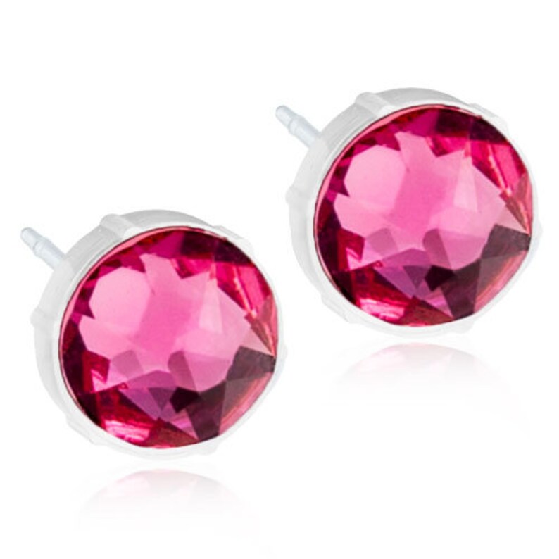 Earrings for sensitive Ears Medical Plastic Earrings 6mm Etsy