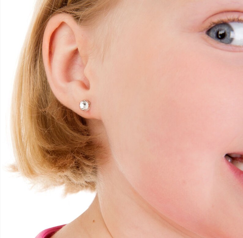 Earrings for sensitive Ears Medical Plastic Earrings 6mm Etsy