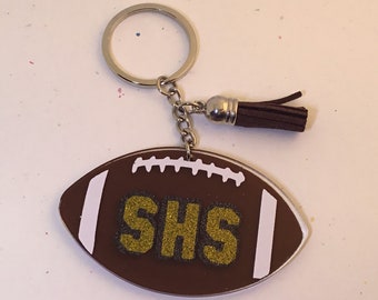 Football keychain