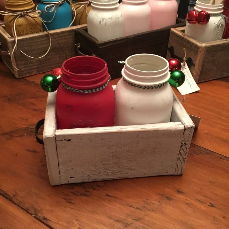 Rustic Table Centerpiece Rustic Kitchen Storage Etsy