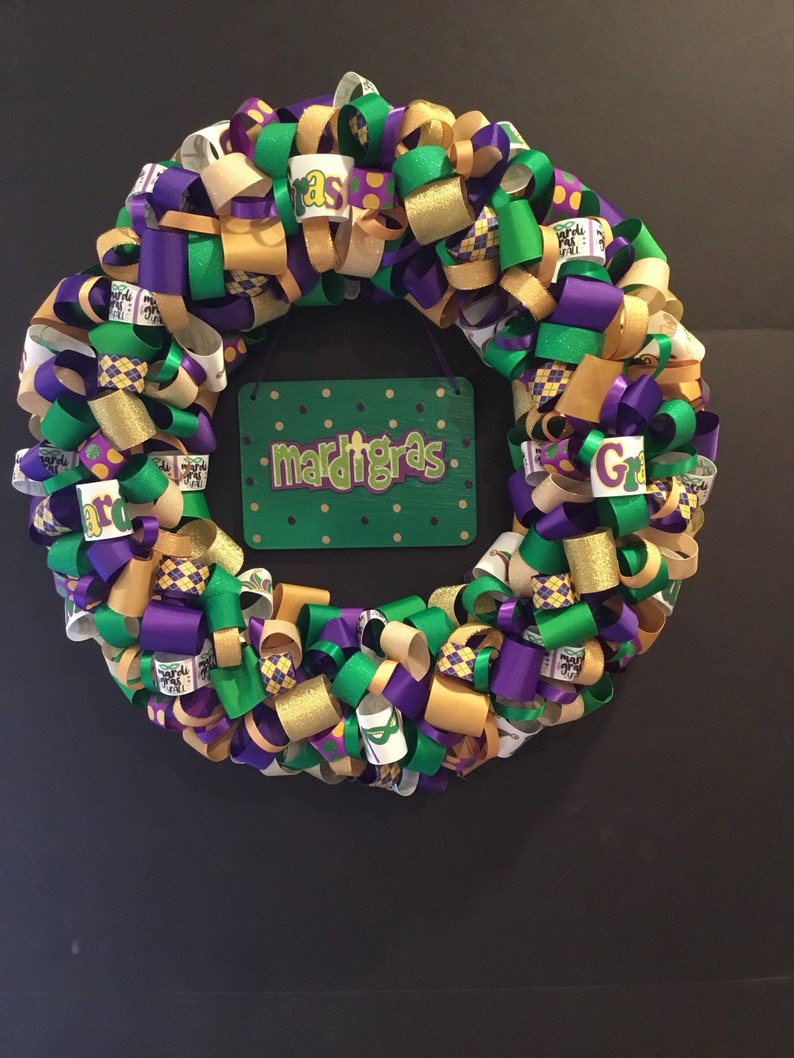 mardi gras ribbon