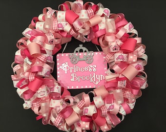 Pretty Princess Ribbon Wreath