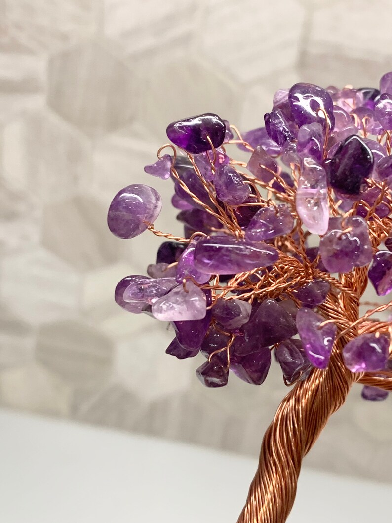 4.56 Tall Handmade Crystals Money Tree on Natural Etsy