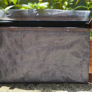 Dyneema Tarnung Brieftasche, Beutel Brieftasche ultraleichte Würfel Fibre Brieftasche Lila 2.92 Dyneema Brieftasche, wasserdicht HHH Reißverschluss