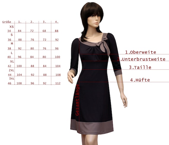knee length dress measurements Dress*lizz*knee-length Dress-jersey Women's-summer Dress-nursing Dress-wrap Dress-short-sleeved-handmade-tailor-made-many Color Combinations blue wrap maxi dress