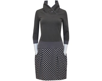 Dress Leila dots allover in many colors