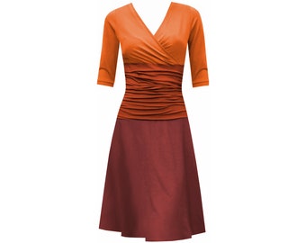 Dress Lizz autumn leaves