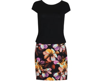 c.o.s. Kleid Blumen Aquarell