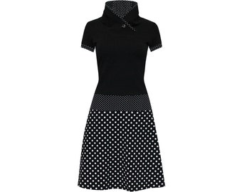 Dress Ela dots allover in many colors