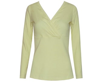 Nelly long-sleeved ribbed shirt