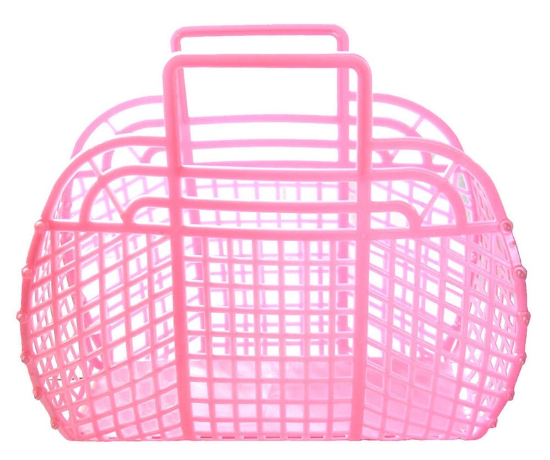 plastic basket purse