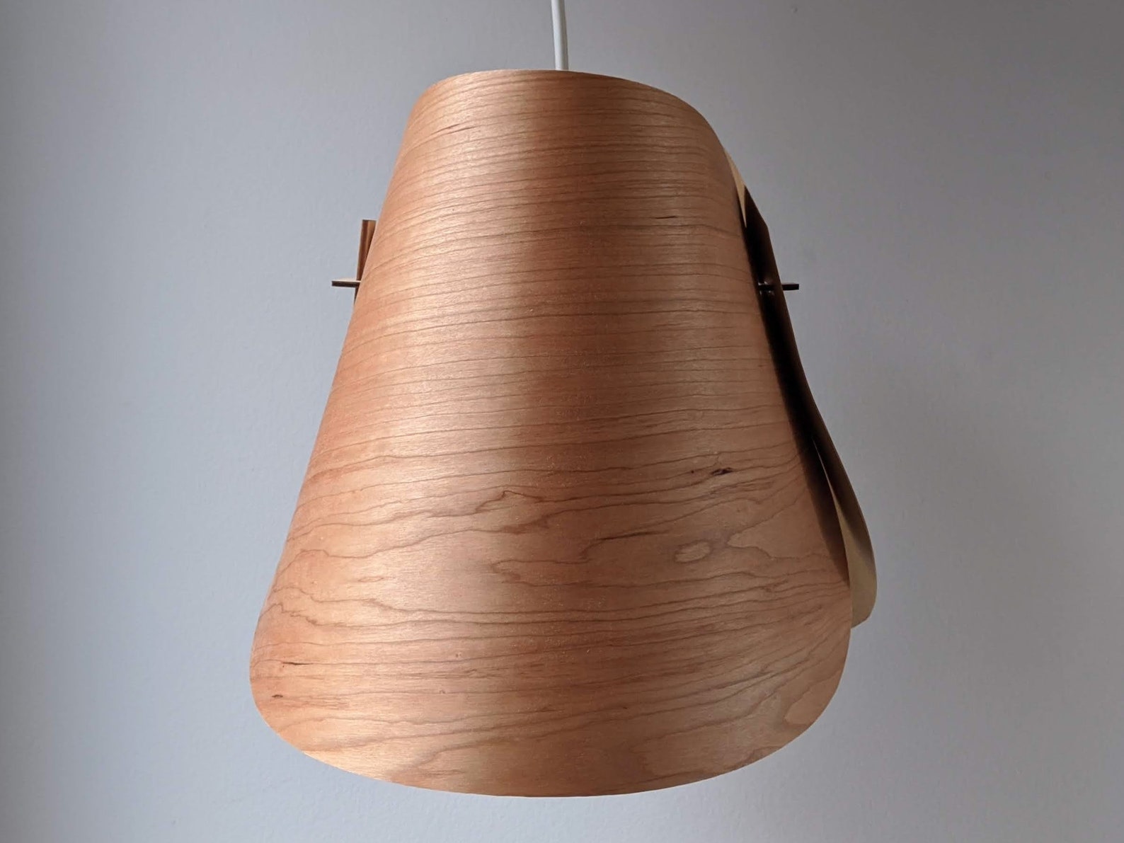 Wood Lamp Shade Wood Pendant Lamp Shade Wood Hanging Lamp Etsy