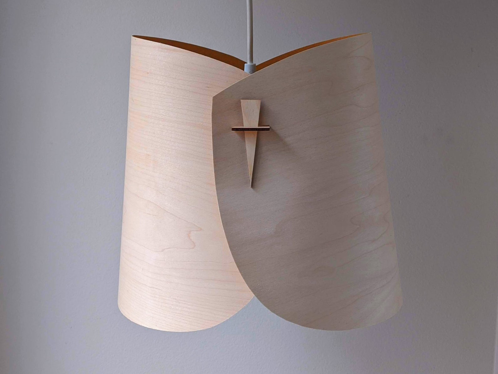 Wood Lamp Shade Wood Pendant Lamp Shade Wood Hanging Lamp Etsy