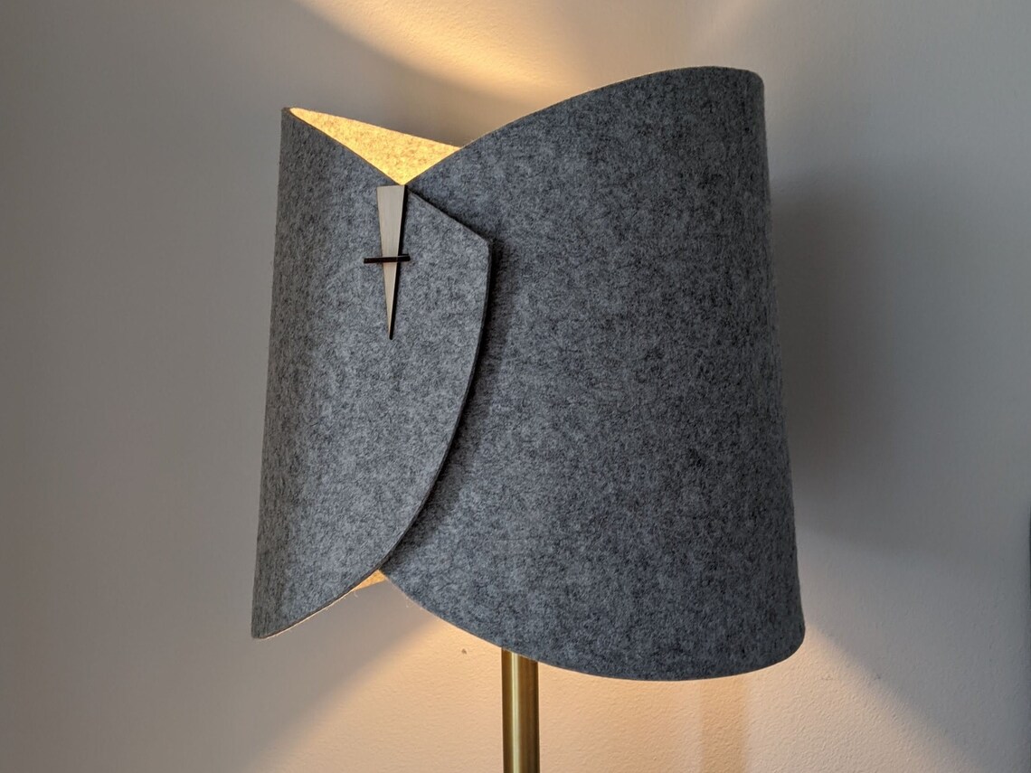 Felt Lamp Shade Felt Floor Lamp Shade Felt Table Lamp Shade Etsy