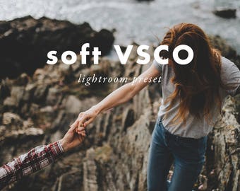 Soft VSCO Matte Film Tones - Lightroom Preset - For Wedding, Lifestyle, Modern Photography