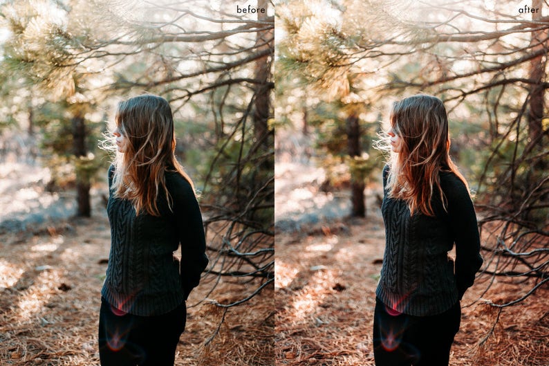 Warm Tones Lightroom Preset for Wedding Lifestyle Modern Etsy