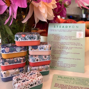 Team Gift Set | Employee Appreciation | Self-Care Tins | Wellness at Work | Mindful Office Gift