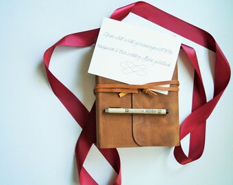 Wedding Bible Guest book - Leather - Wedding Bible - Guest Book Alternative