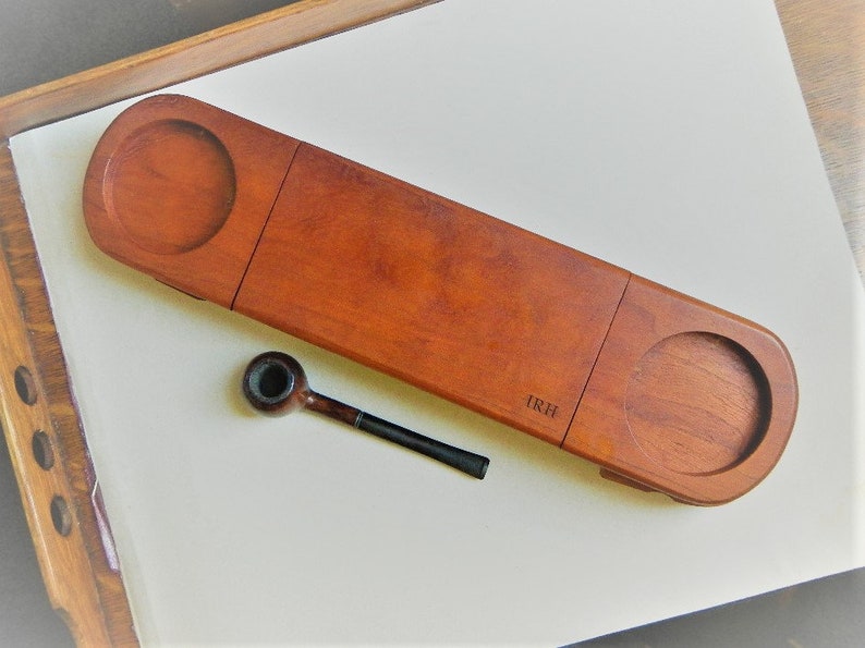 Vintage Wood Valet Levenger Office Organizer 5 Sections Retro Etsy
