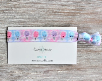 Cotton Candy Hair Ties