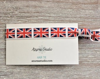 England Flag Hair Ties