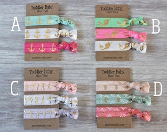 Toddler Child Small Hair Ties Sets-Dogs Fur Ties Sets