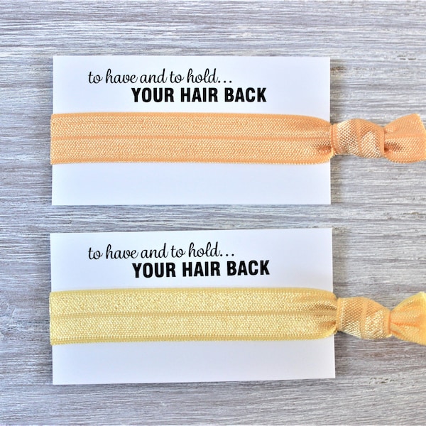 Gold Yellow-Daffodil Yellow-Hair Ties