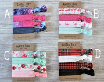 Toddler Child Small Hair Ties Sets-Dogs Fur Ties Sets