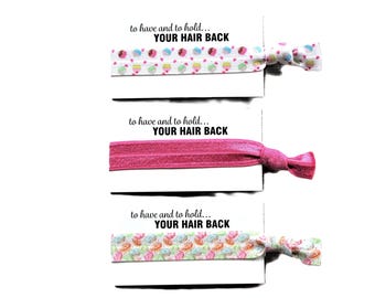 Cupcakes-Hot Pink-Donuts-Hair Ties