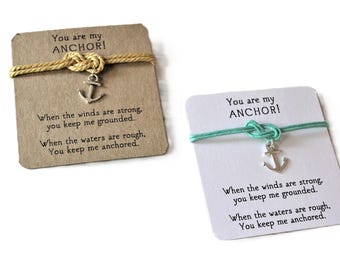 Anchor Knot Bracelet-You are my ANCHOR!-Other Colors