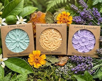 Aromatherapy Shower Steamers, Gift, Spa Experience, Shower Bombs, Party Favors, Mothers Day Gift
