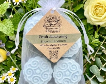 Shower Steamers |  Aromatherapy Steamers for Showers | 4 Pack