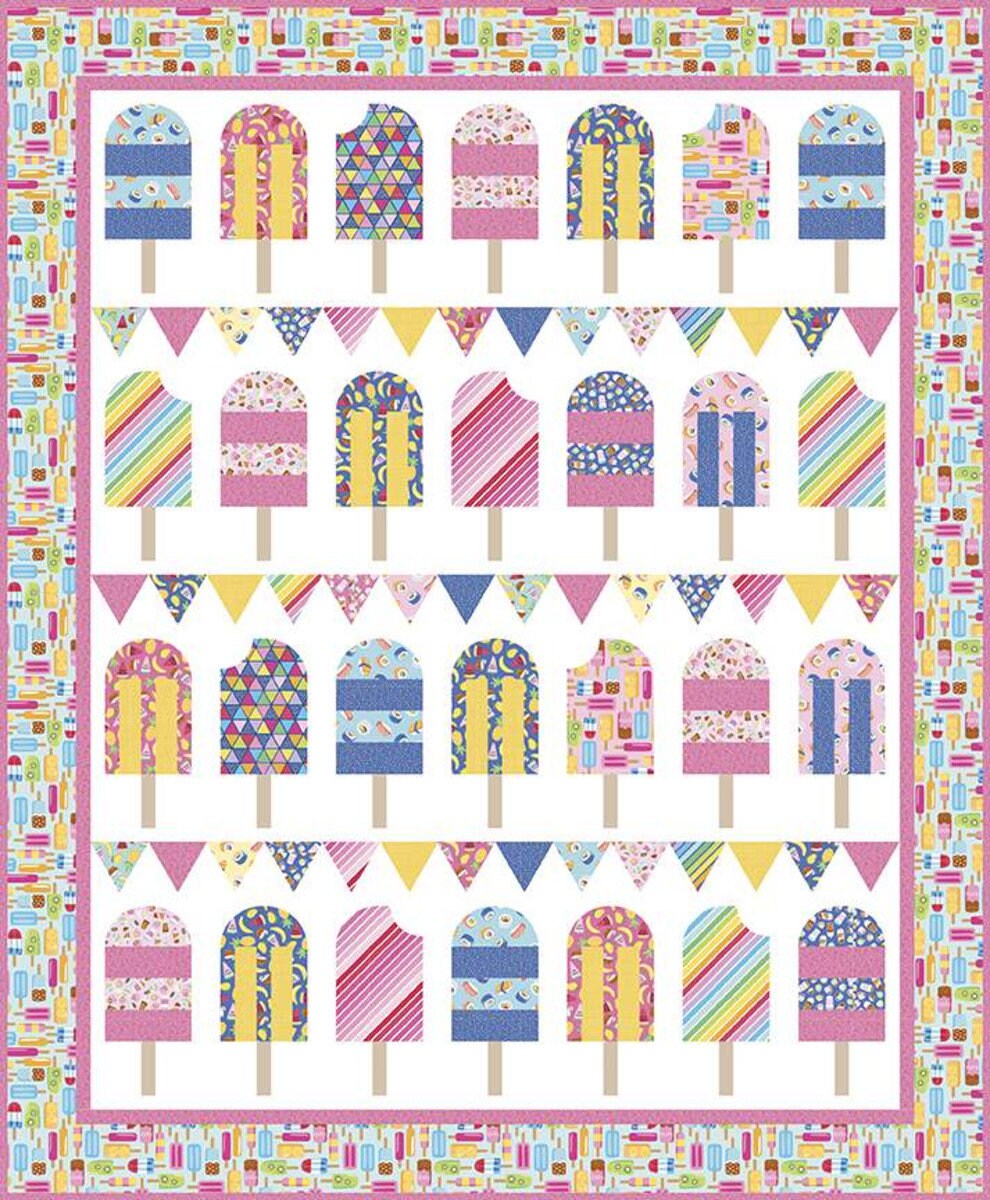 Popsicle Parade Quilt Boxed Kit Etsy