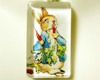 Peter Rabbit Beatrix Potter Broche Vintage Estilo pin/badge Antiguo Bronce Regalo