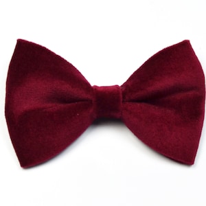 Valentine&#39;s day Bow Tie/Velveteen Wine bow tie  For boy, kid,children,baby,infant,men,adult, velvet, wine,red