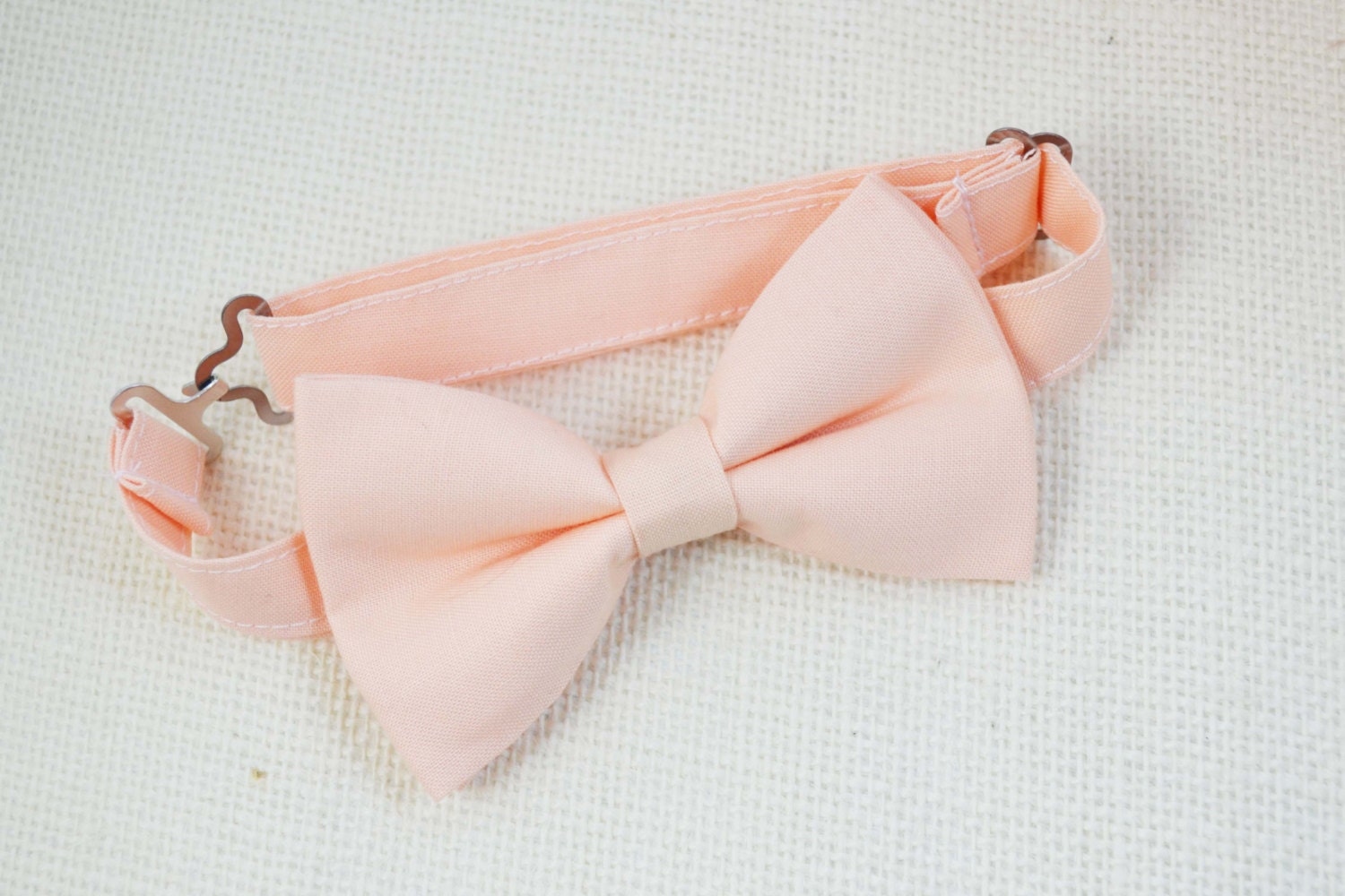 Ice Peach Bow Tie and Suspender Set for | Etsy